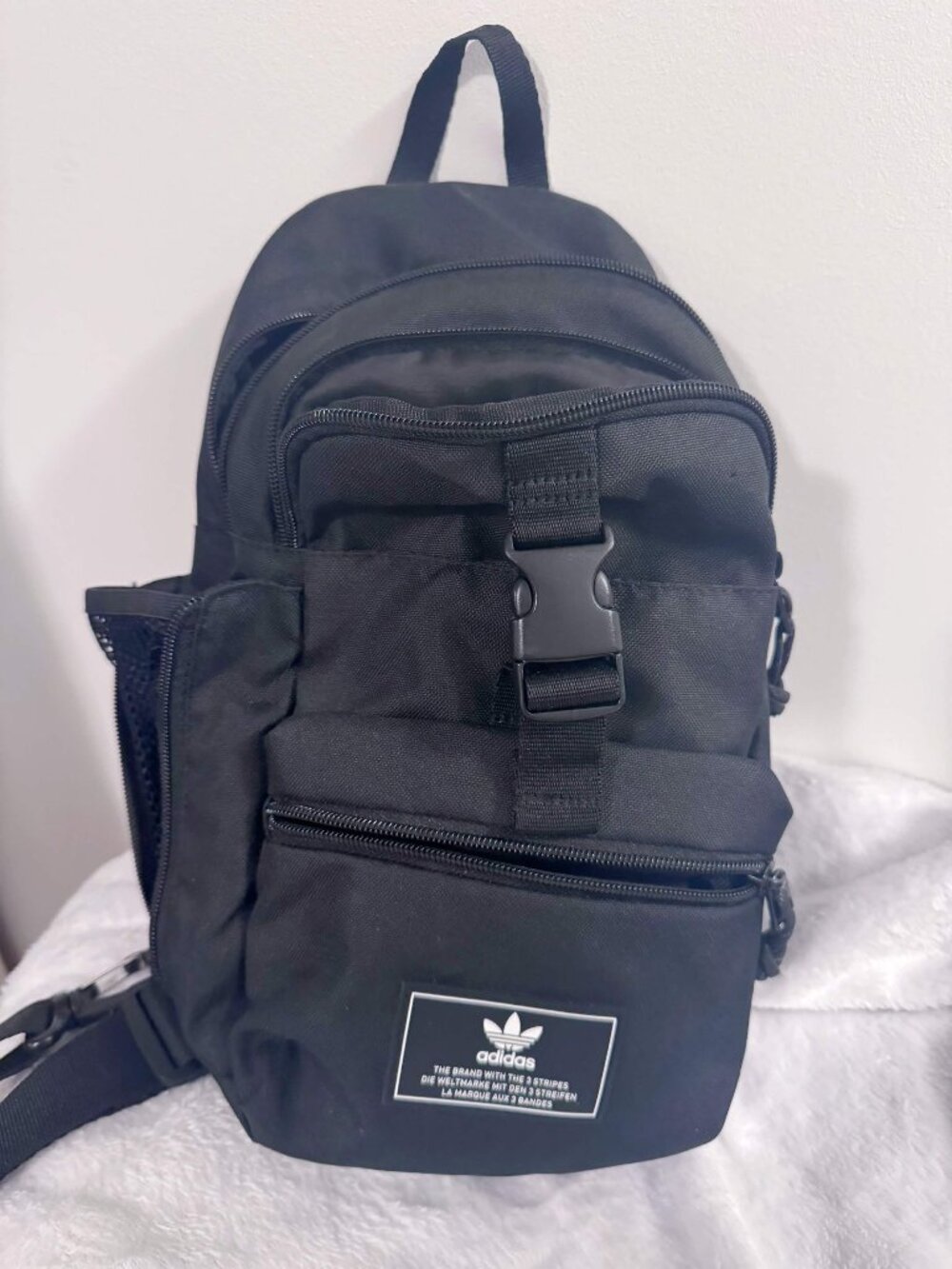 adidas Originals unisex-adult Utility Sling Bag 3.0 Sling Bag Black